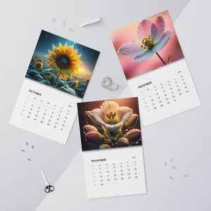 Flower Closeups Calendar 2026 - Vibrant Wall Planner - Dipaliz - Calendars