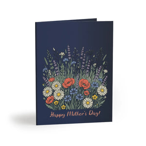 Flower Fields Greeting Cards – Premium Cardstock - Dipaliz