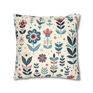 Flower Garden Decorative Pillowcase Cozy Floral Design - Dipaliz - Pillowcases & Shams