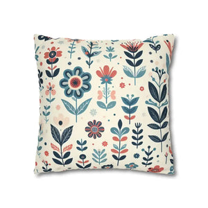 Flower Garden Decorative Pillowcase Cozy Floral Design - Dipaliz - Pillowcases & Shams