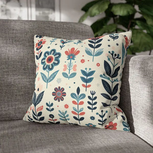 Flower Garden Decorative Pillowcase Cozy Floral Design - Dipaliz - Pillowcases & Shams