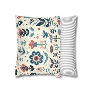 Flower Garden Decorative Pillowcase Cozy Floral Design - Dipaliz - Pillowcases & Shams