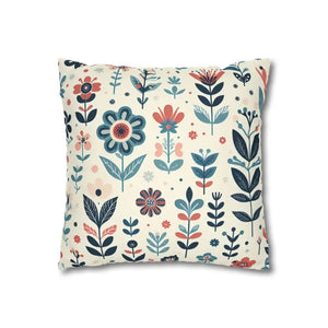 Flower Garden Decorative Pillowcase Cozy Floral Design - Dipaliz - Pillowcases & Shams