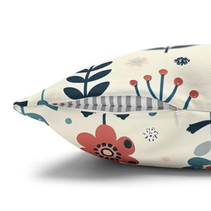 Flower Garden Decorative Pillowcase – Spun Polyester - Dipaliz - Chair & Sofa Cushion Covers