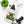 Leafy Organic Canvas Tote Bag - Garden Style Cotton - Dipaliz - Bags
