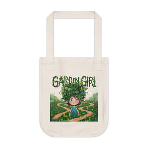 Leafy Organic Canvas Tote Bag - Garden Style Cotton - Dipaliz - Bags