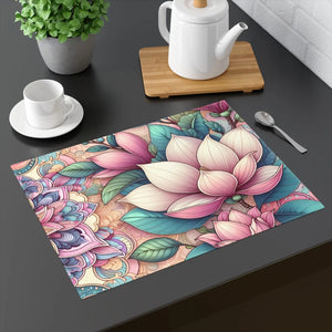 Floral Placemat – Cotton Dining Table Decor - Dipaliz - Placemats