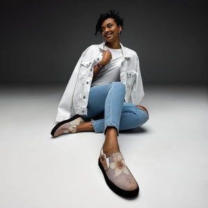 Vibrant Women’s Slip-on Canvas Shoes - Pastel Floral - Dipaliz - Sneakers