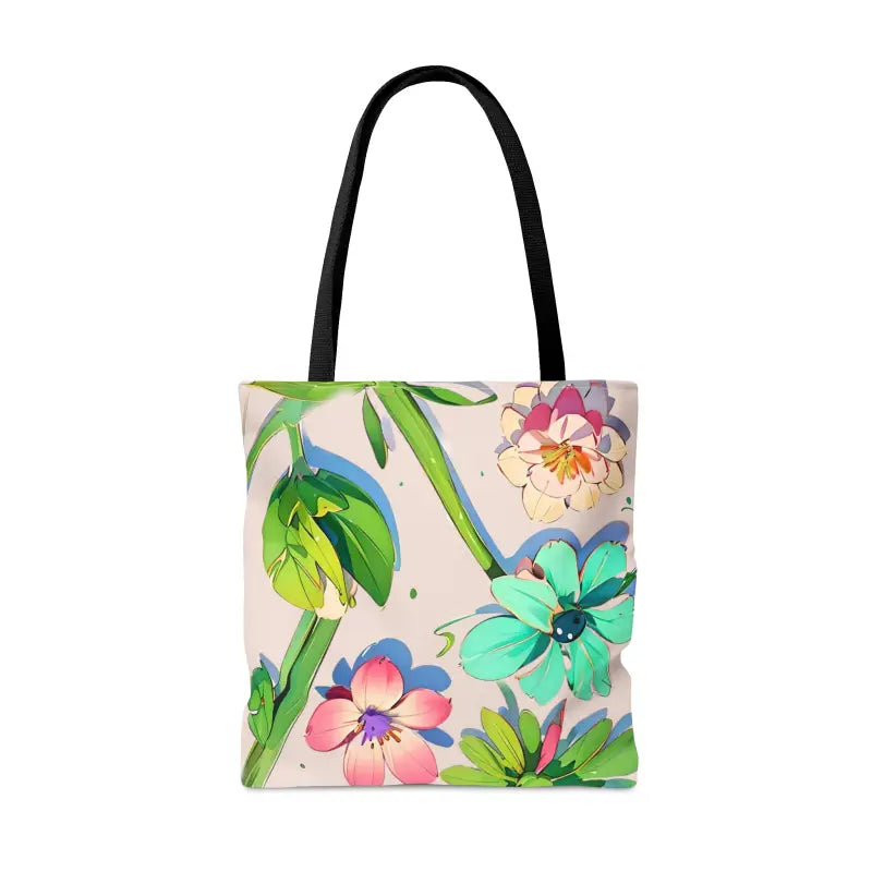 Flower Power Tote: Steal the Style Spotlight! - Bags