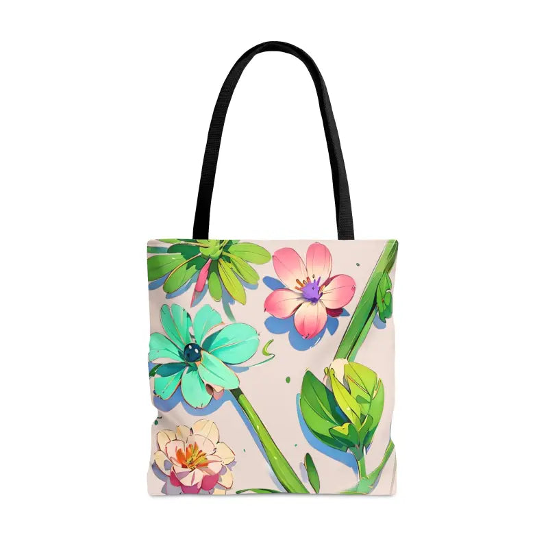 Flower Power Tote: Steal the Style Spotlight! - Bags