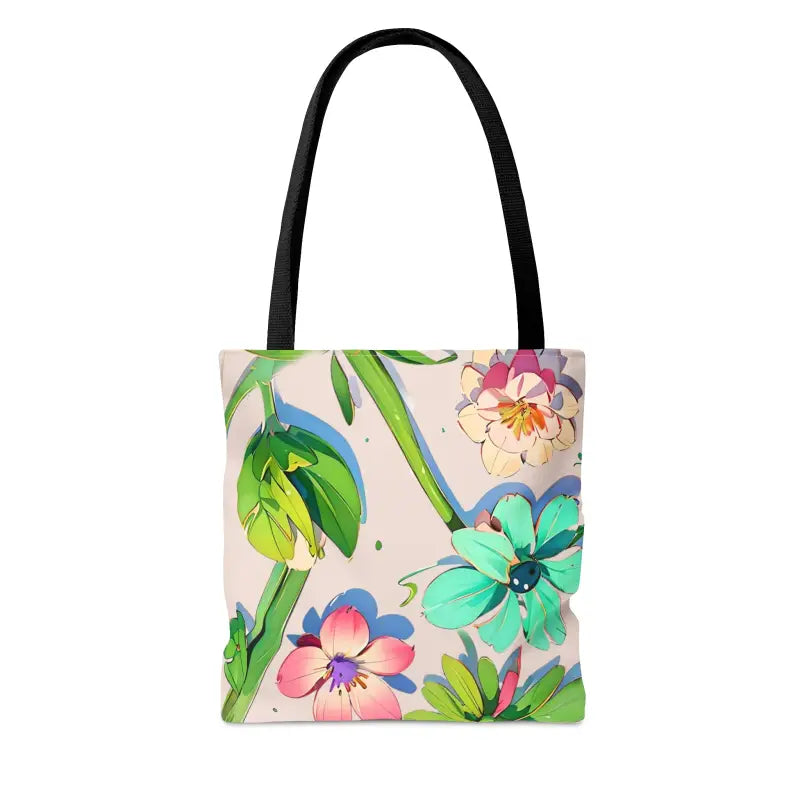 Flower Power Tote: Steal the Style Spotlight! - Bags