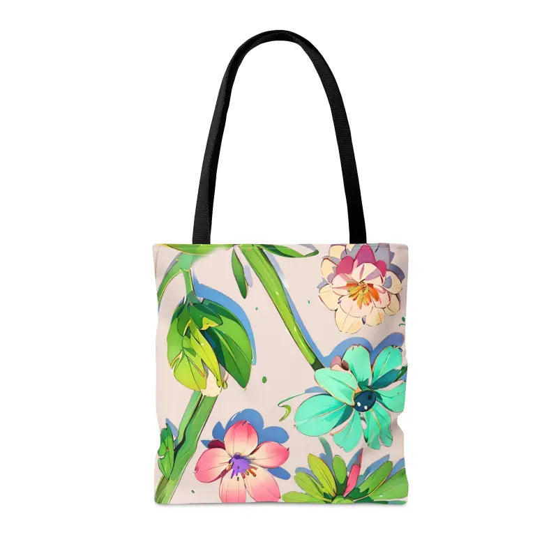 Flower Power Tote: Steal the Style Spotlight! - Bags