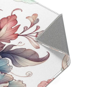 Watercolor Flowers Area Rugs Transform your Space Into Art Dipaliz