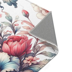 Watercolor Flowers Area Rugs Transform your Space Into Art Dipaliz