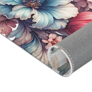 Watercolor Flowers Area Rugs Transform your Space Into Art Dipaliz