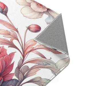 Watercolor Flowers Area Rugs Transform your Space Into Art Dipaliz