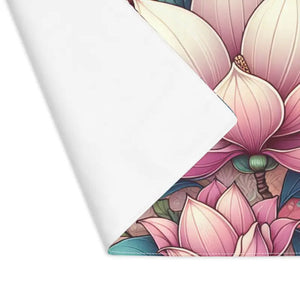 Floral Placemat - Vibrant Mandala Cloth Dining Table Decor - Dipaliz - 18’’ × 14’’ - Placemats