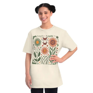 Cottagecore Butterflies Tees Cotton Charm Magic - Dipaliz - Natural / s - T-shirts