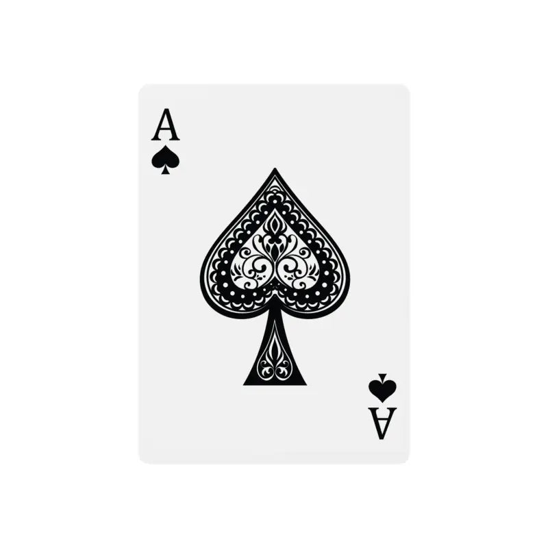 Poker Playing Cards - Epic Game Nights | Dipaliz - 2.5’’ x 3.5’’ / White / Semi Glossy - Card Games