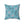 Flowers on Blue Throw Pillow Spun Polyester Square Dipaliz - Pillows