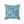 Flowers on Blue Throw Pillow Spun Polyester Square Dipaliz - Pillows