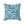 Flowers on Blue Throw Pillow Spun Polyester Square Dipaliz - Pillows