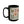 Glossy Butterflies Black Ceramic Mug - Floral - Dipaliz - Mugs