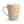 Yellow Latte Mug Flowers and Butterflies 12oz Ceramic - Dipaliz - Mugs