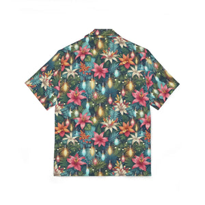Festive Hawaiian Camp Shirt - Christmas Holiday Style - Dipaliz - Shirts