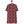 Dresses - Deep Red Comfortable Oversize Fit Floral T-shirt Dress - Dipaliz