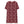 Dresses - Deep Red Comfortable Oversize Fit Floral T-shirt Dress - Dipaliz