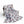 Vibrant Flowers Inside Circles Arctic Fleece - Dipaliz - Blankets