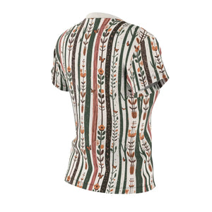 Botanical Bliss Women’s T-shirt - Polyester Comfort - Dipaliz - T-shirts