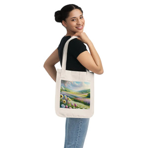 Bloom Floral Eco-friendly Canvas Tote - Organic Cotton - Dipaliz - Bags