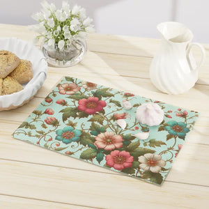 Vibrant Floral Vine Cutting Board - Kitchen Art - Dipaliz - Boards