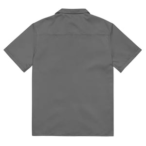 Floral Grey Button Shirt - Recycled Material - Dipaliz - Shirts