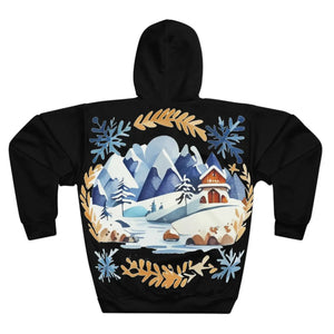 Pastel Floral Unisex Pullover Hoodie - Aop Comfort - Dipaliz - Hoodies