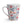 Latte Mug - Flowers Pattern 12oz Design - Dipaliz