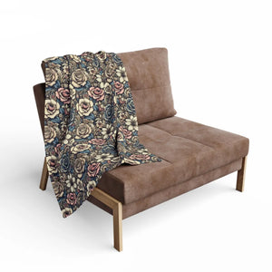 Vibrant Floral Arctic Fleece Blanket – Soft - Dipaliz - Blankets