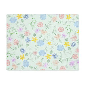 Floral Placemat – Pink Flowers Dining Decor - Dipaliz - Placemats