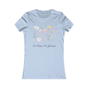 Chic Women’s Favorite Tee - Flowers Stalk Cotton - Dipaliz - T-shirts