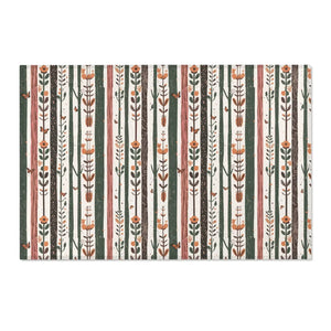 Trees Area Rugs – Polyester Chenille - Dipaliz
