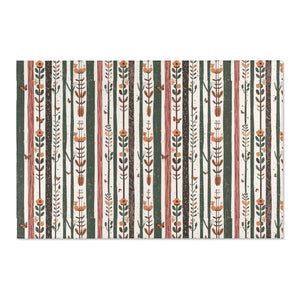 Trees Area Rugs – Polyester Chenille - Dipaliz