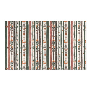 Trees Area Rugs – Polyester Chenille - Dipaliz