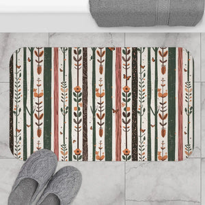 Stylish Bath Mat - Abstract Pattern with Anti-slip Backing - Dipaliz - 34’’ × 21’’ - Home Decor
