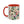 Mug - Accent Coffee - Flowers Vines 11oz Two-tone - Dipaliz
