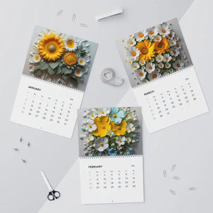 Wall Calendars 2026 - Floral Nature Photography - Dipaliz - 11’’ x 8.5’’ / Matte