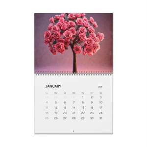 Wall Calendars 2026 - Flowers Branch Design - Dipaliz