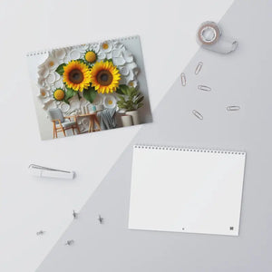Wall Calendars 2026 - Floral Nature Photography - Dipaliz