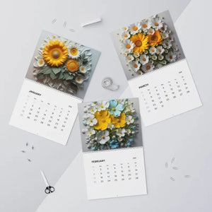 Wall Calendars 2026 - Floral Nature Photography - Dipaliz